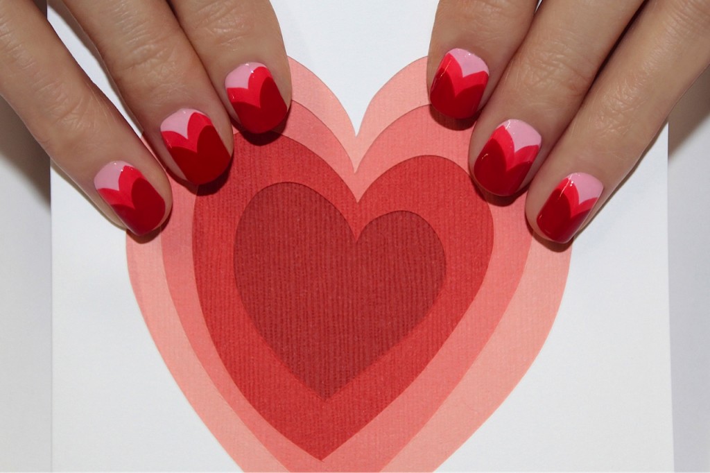 JINsoon Valentine's Day Heart Manicure