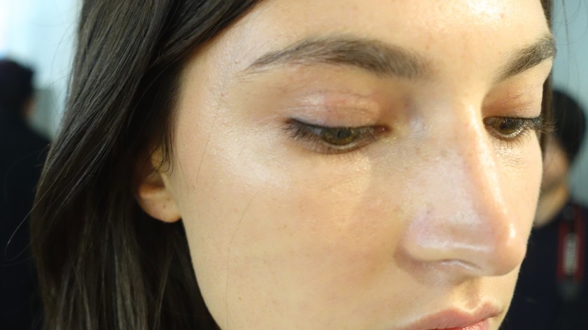 Backstage at NYFW: Skin Lit-From-Within